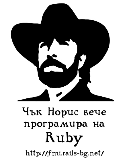 Chuck Norris programs in Ruby